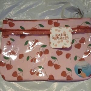 Cherry Print Swim Suit Sack